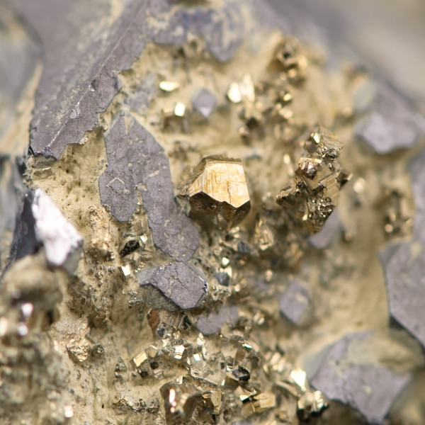 A mineral specimen sample